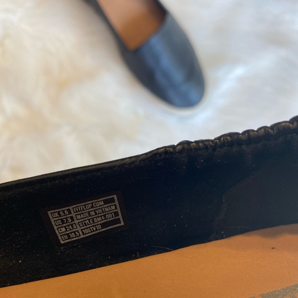 FitFlop Siren Espadrilles Brand New Size 7.5 Black - Picture 10 of 12